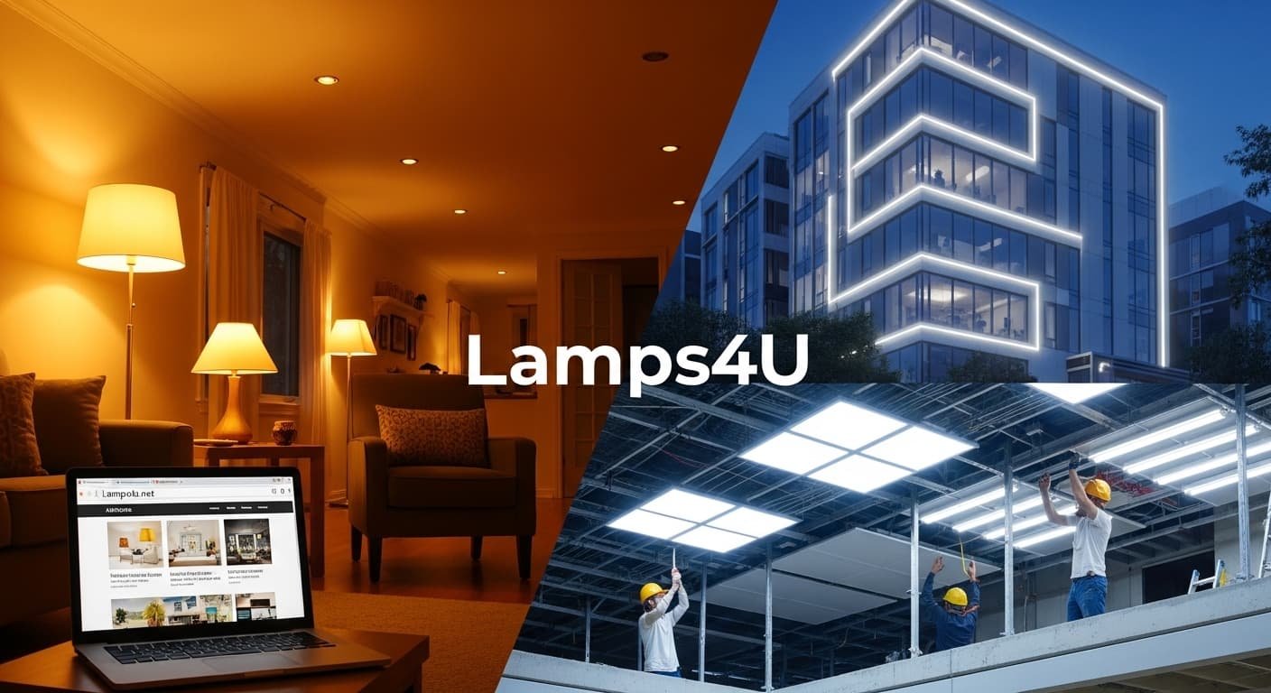 Lamps4U: LED Lighting for Home & Commercial Spaces 
