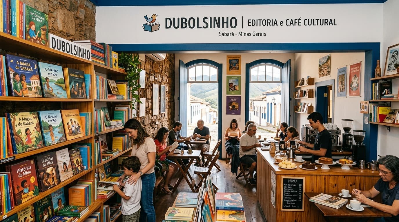 Dubolsinho: Where Books and Coffee Culture Collide
