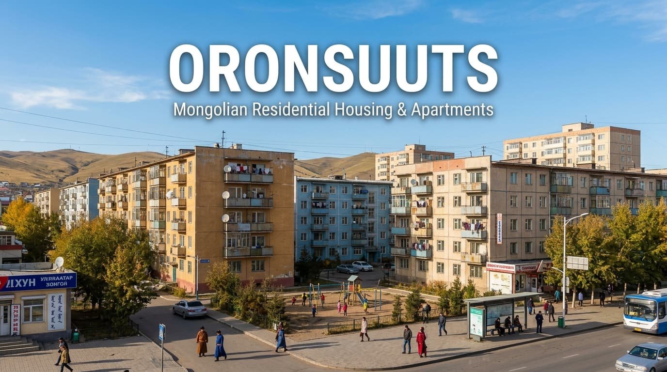 Oronsuuts: 2026 Guide to Mongolia’s Urban Housing System