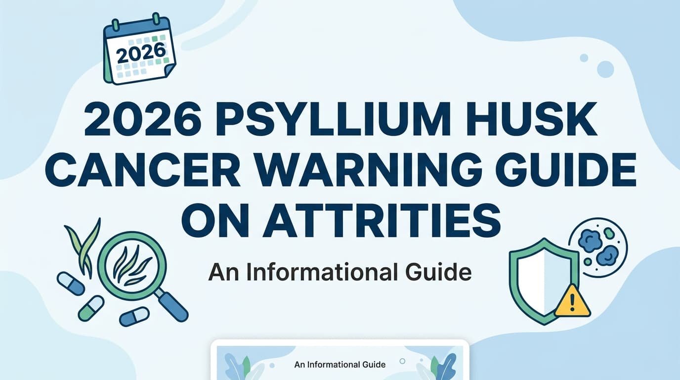 2026 Psyllium Husk Cancer Warning Guide on Attrities